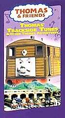 Thomas Friends   Trackside Tunes VHS, 2001, Includes a Toby Toy Train 