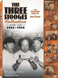 Three Stooges Collection, Vol. 7 1952 1954 DVD, 2009, 2 Disc Set 