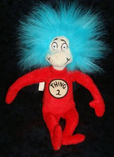  THING 2 OFFICIAL MOVIE MERCHANDISE Plush Doll Figure Cat in the Hat
