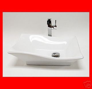   Ceramic Vanity Designer Bathroom Sink Vessel Basin Bowl BVC003