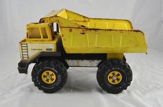 Vintage Tonka Mighty Turbo Diesel Metal Toy Truck Dump Truck Rust 