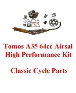 Tomos A35 64cc Big Bore Airsal Hi Performance Engine Kit Targa LX 