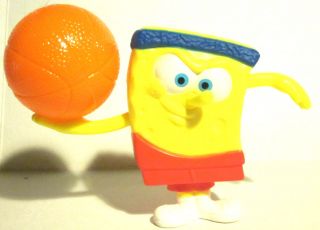   McDonalds Happy Meal Toy   Sponge Bob Square Pants #3 SBSP Basketball