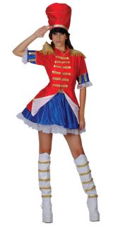 Sexy Toy Soldier Fancy Dress Party Costume by Wicked