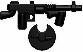 BrickArms 2.5 Scale Weapon Tommy Gun Black