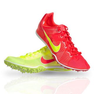 Nike Zoom Victory Running Track Spikes Red Yellow 2012   BRAND NEW 