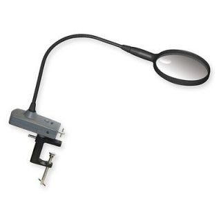   Fly Tying LED Lighted Magnifier with Table Clamp and Vise Adaptor