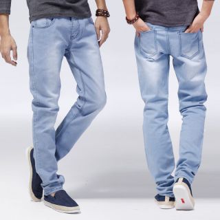 On Sale Classic Style Pocket Baggy Jeans Mens Sport Casual Trousers 