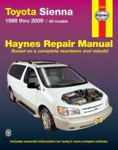 Haynes Publications 92090 Repair Manual (Fits Toyota Sienna)