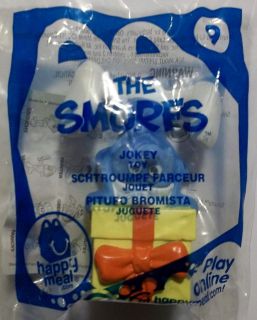 2011 McDonalds Happy Meal Toy The Smurfs #9 Jokey Smurf New