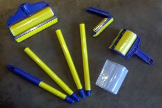 DELUXE SET Stick It Buddy Sticky Roller You can use for life
