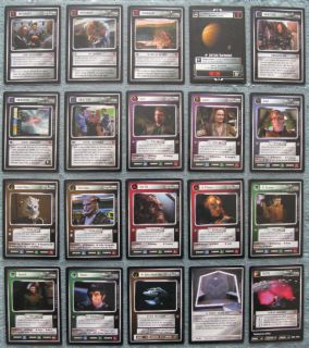 Star Trek CCG Blaze of Glory Uncommon Cards 21   40, Part 2/2 (1E)