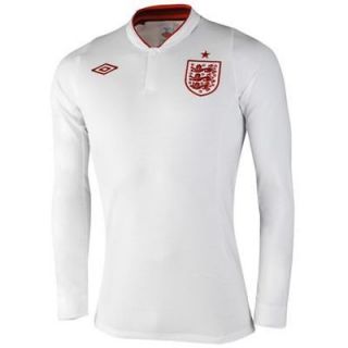 NWT UMBRO 2012 ENGLAND L/S Jersey L Beckham Rooney Era Retail Price $ 