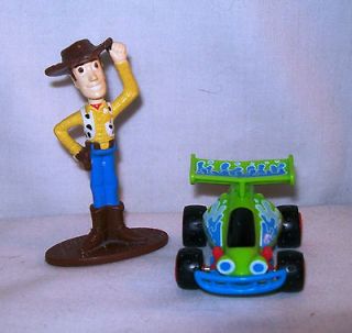 Toy Story RC Car Toy Burger King Disney Pixar 3 ½ tall Cowboy Woody