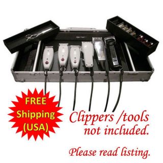 NEW Aluminum Barber Clipper Trimmer Mobile Case Andis Master T 