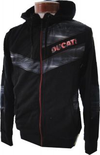 NEW Mens $100 PUMA DUCATI Licensed SWEATSHIRT Hooded Jacket HOODY 