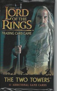   the Lord of the Rings Trading Card Game The Two Towers(11 Cards/pack