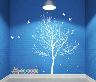 Wall Decor Decal Sticker Removable large tree trunk 90