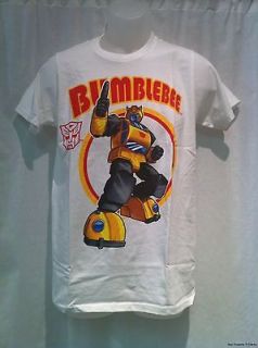 New Licensed Transformers Autobot Bumblebee With Symbol Adult Shirt