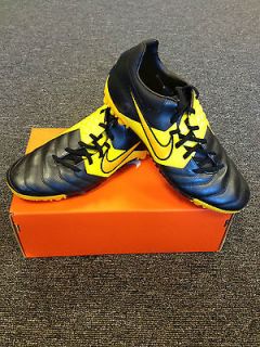   Pro Black/Yellow New Authentic Soccer Turf Shoes  USA