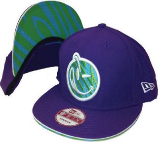   Yums Snapback Hat Beast Mode Smiley Face Purple Cyan Lime 3D NWT