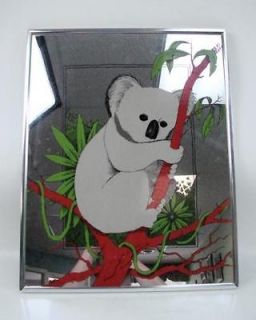 Turner Painted Art Mirror Koala Bear Decorative Wall Accessory Animals 