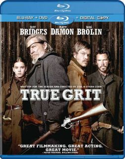 True Grit Blu ray DVD, 2011, 2 Disc Set, Includes Digital Copy