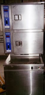 CONVECTION STEAMER Clevand 24CDM * Direct Steam *2 Compartment   Used