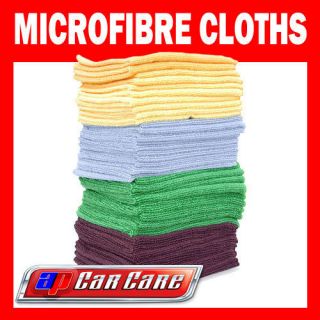 Multi Bulk Pack Micro Fibre Microfibre Cloths Cloth Car Waxing