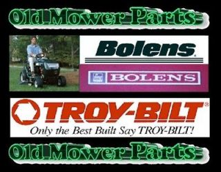 Bolens Troy Bilt 1185638 RACE THRUST MTD Garden Way Part NOS New Old 