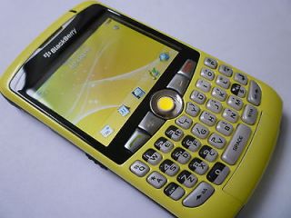   8310 CURVE AT&T BRIGHT YELLOW NEW COLOR UNLOCKED FOR ANY SIM CARD