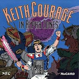 Keith Courage in Alpha Zones TurboGrafx 16