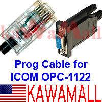 USB Programming Cable for ICOM IC F2721 ICF2821 IC F6011 ICF6021 F9521 