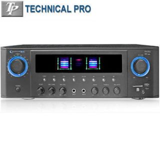 TECHNICAL PRO RX35U PROFESSIONAL RECEIVER WITH USB AND SD CARD INPUTS