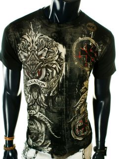 NEW MENS COLLECTION UFC MMA FOIL KINGS CROSS GRAPHIC GOTH SKATE STREET 