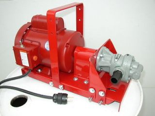 New 1 HP Waste Oil Transfer Pump, 15 GPM, for Heaters,Burners,Furnace 