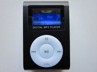  Clip Digital  Player Support Up To 2GB 4GB SD/TF Card  Black