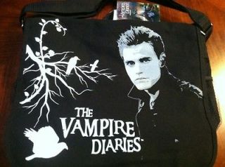 Vampire Diaries Stephan Salvatore/ Paul Wesley Messenger Bag NWT 