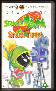   OF SPACE JAM   SPACE TUNES (6 CARTOONS)   VHS PAL (UK) VIDEO   RARE