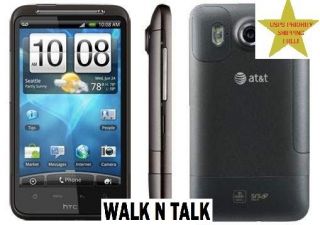 Brand New HTC Inspire 4G   4GB   Black (ATT Unlocked) Smartphone