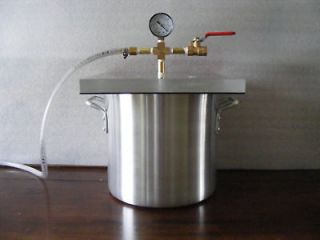 Gallon Vacuum Chamber for Silicone and Resin Casting