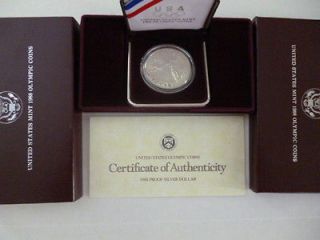 1988 US OLYMPIC SILVER PROOF COIN SET