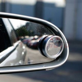 FM 2Pcs Truck Car Universal Rear View Blind Spot Convex Mirror Stick 