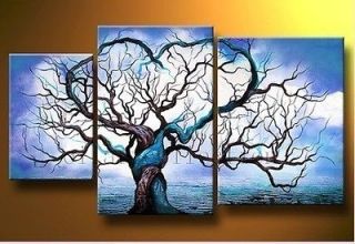 PC TOGETHER MODERN ABSTRACT HUGE WALL Deco ART OIL PAINTING ON 