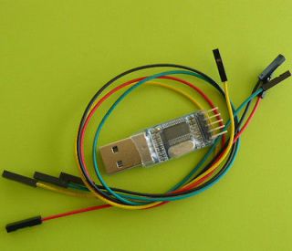 USB TTL Adapter with Cables, 3.3V & 5V Dual Voltage, Prolific PL2303HX 