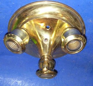 CEILING Hanging LIGHT Antique   with 3 Sockets   Interior (#L165)