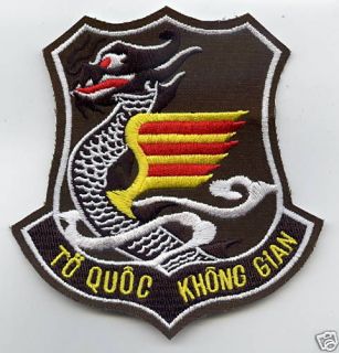 VNAF patch, South Vietnamese Air Force insignia, OD color