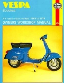 Vespa Scooters, 1959 to 1978 No. 126 by Jeff Clew and John Haynes 1979 