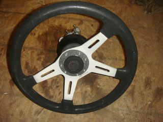 85 Bayliner 2750 Ciera Sunbridge Steering Wheel Helm Teleflex Rack 