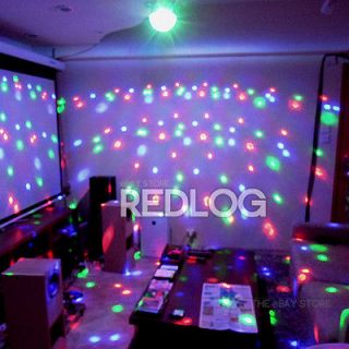   Disco DJ Stage Lighting Digital LED RGB Crystal Ball Effect Light